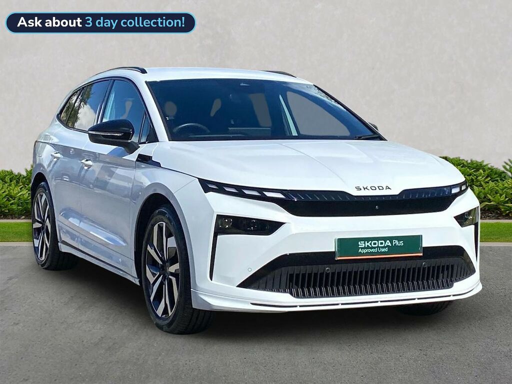 Skoda ENYAQ 82Kwh 85X Sportline Suv 4Wd 286 White