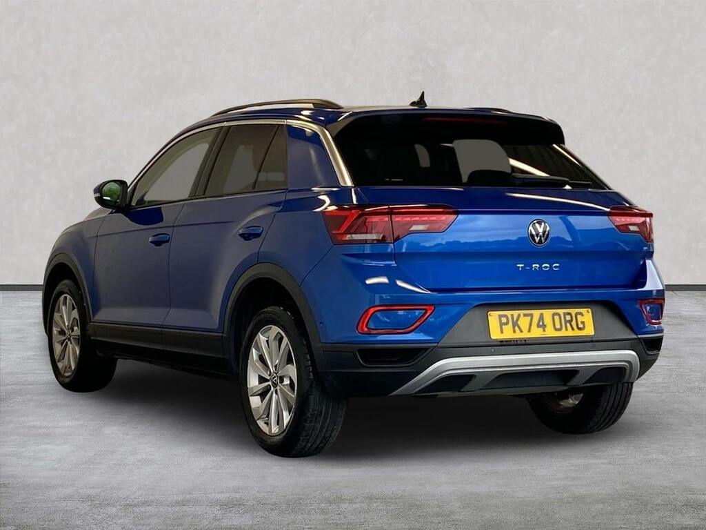 Volkswagen T-Roc 1.5 Tsi Match Suv Dsg Euro 6 Ss 150 PK74ORG Blue #2