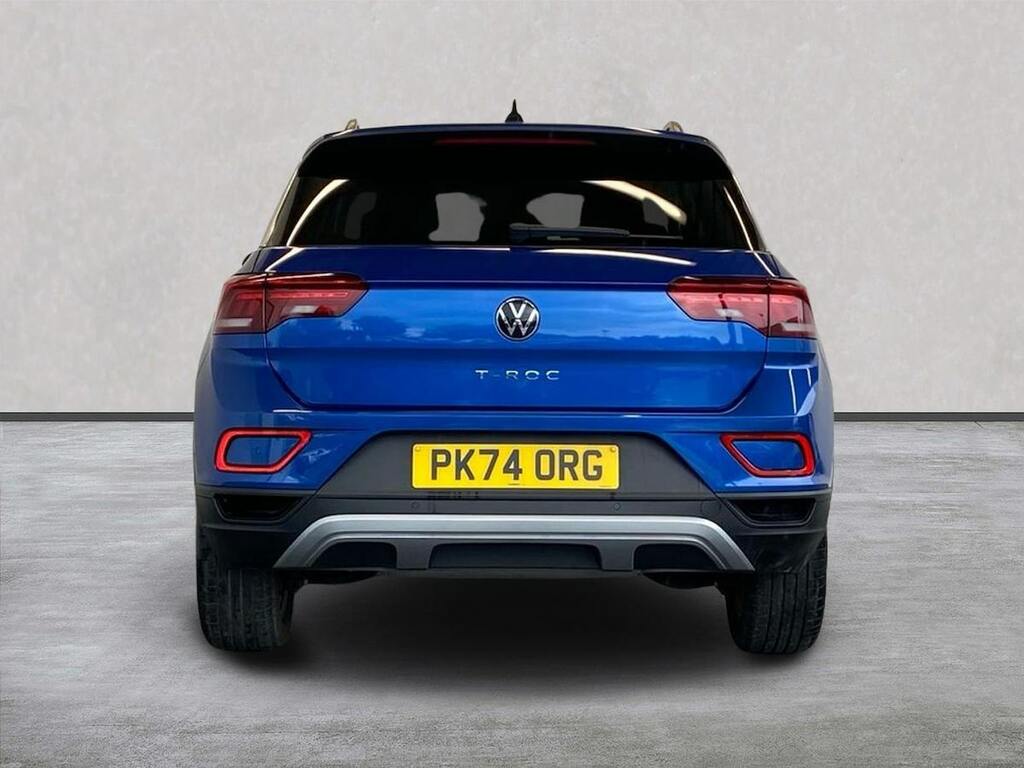 Volkswagen T-Roc 1.5 Tsi Match Suv Dsg Euro 6 Ss 150 PK74ORG Blue #4