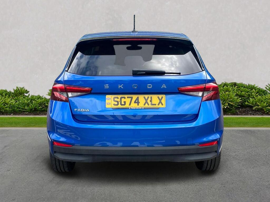 Skoda Fabia 1.0 Tsi Se L Hatchback Euro 6 S SG74XLX Blue #4