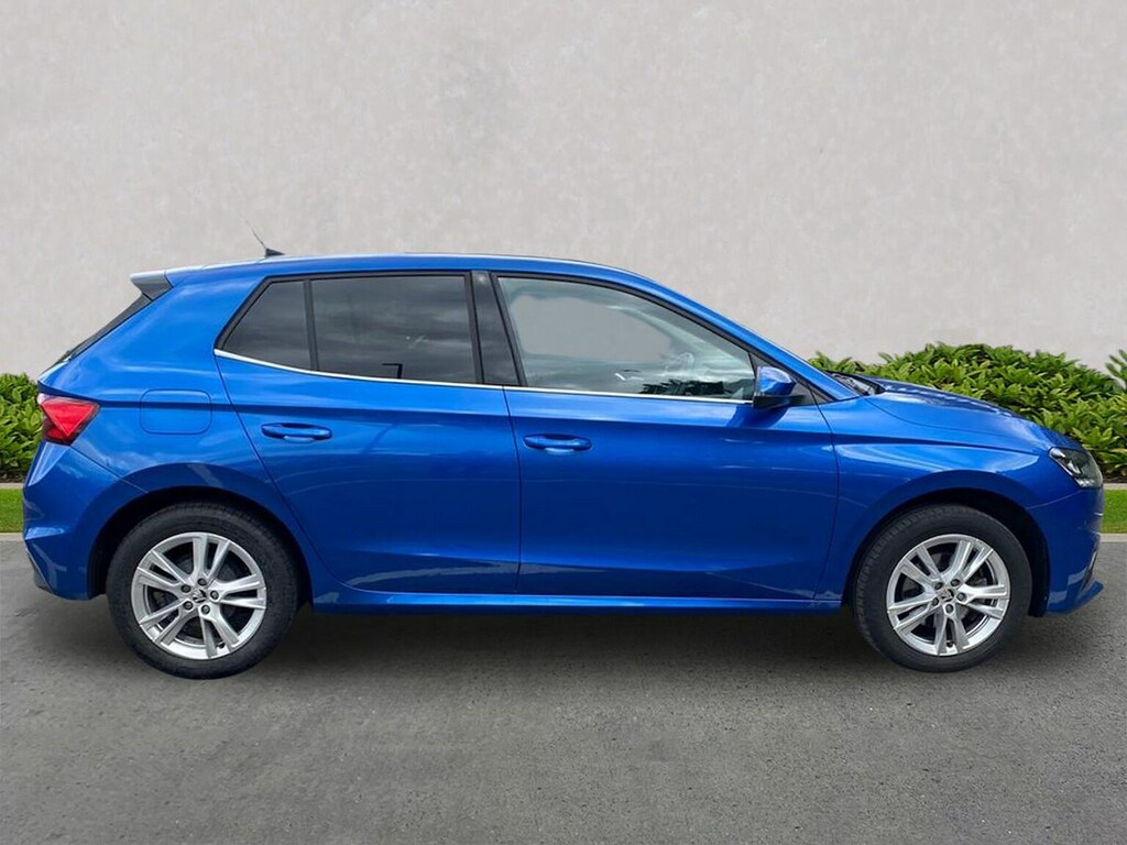 Skoda Fabia 1.0 Tsi Se L Hatchback Euro 6 S SG74XLX Blue #3