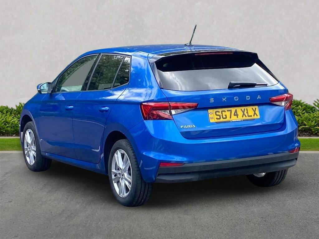 Skoda Fabia 1.0 Tsi Se L Hatchback Euro 6 S SG74XLX Blue #2