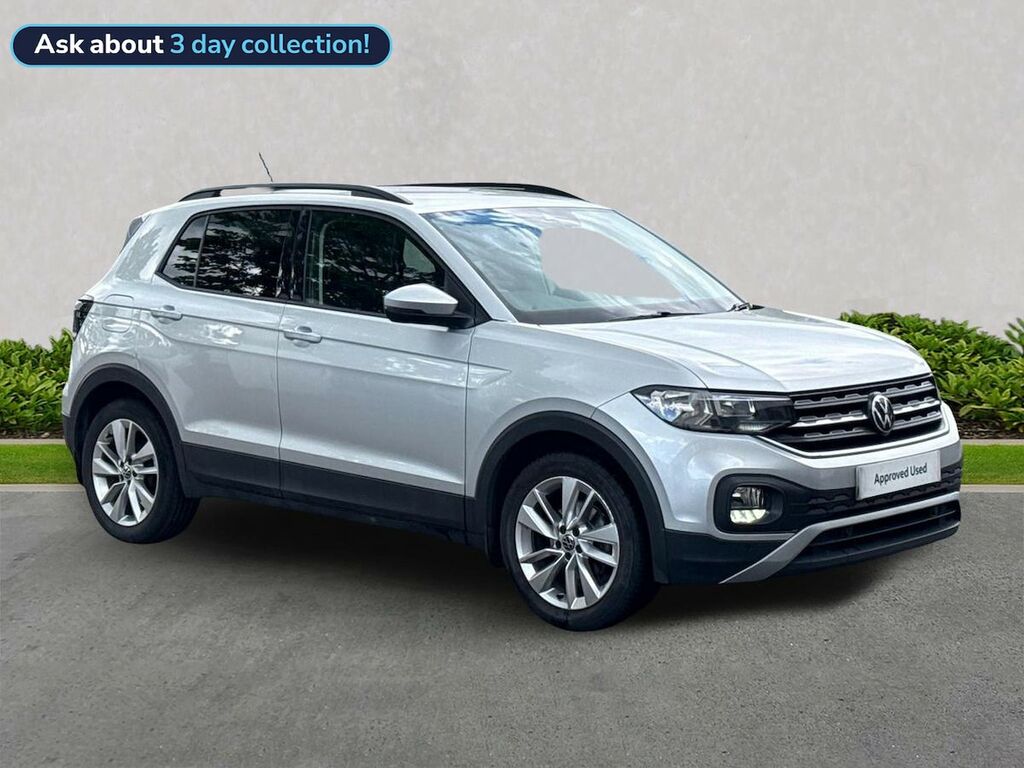 Volkswagen T-Cross 1.0 Tsi Se Suv Euro 6 Ss 95 HY22OUO Silver