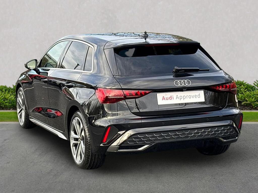 Audi A3 1.5 Tfsi 150 S Line S Tronic Tech Pack NA75GWZ Black #2