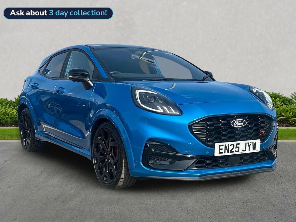 Ford Puma 1.0 Ecoboost Hybrid Mhev St Handling Pk Dct Blue