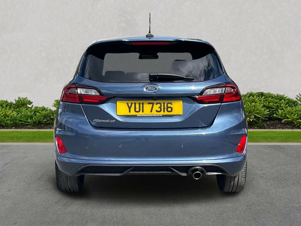 Ford Fiesta Ford Fiesta St-line X Turbo YUI7316 Blue #4