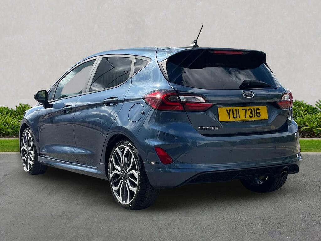 Ford Fiesta Ford Fiesta St-line X Turbo YUI7316 Blue #2