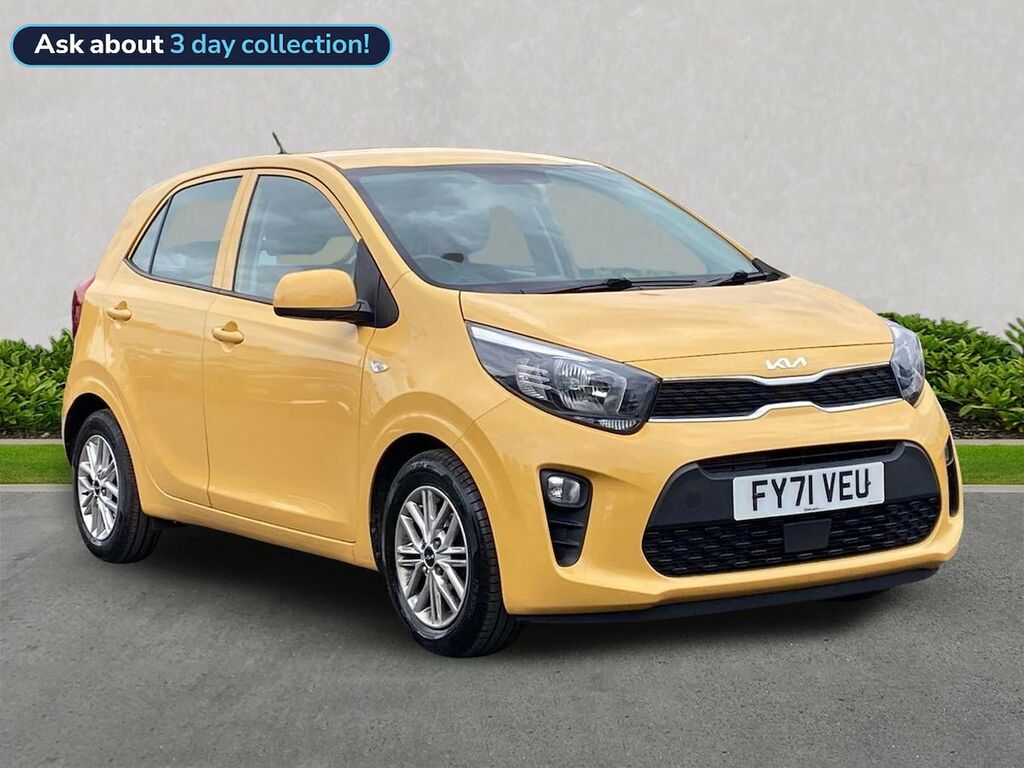 Kia Picanto 1.0 2 4 Seats Yellow