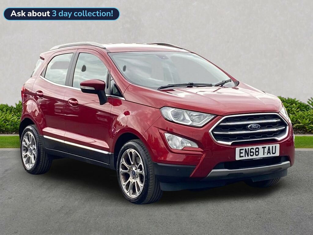 Ford Ecosport Ecosport Titanium Red