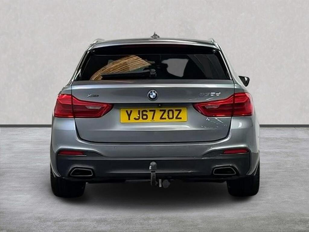 BMW 5 Series 3.0 530D M Sport Touring Xdrive Eu YJ67ZOZ Blue #4