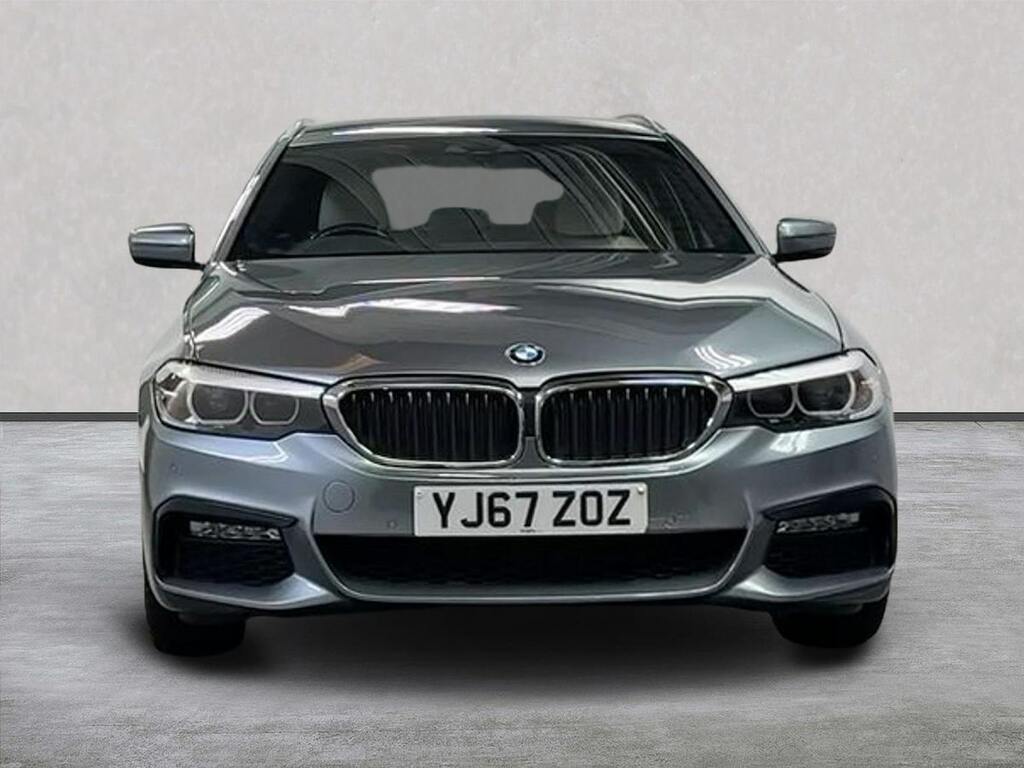 BMW 5 Series 3.0 530D M Sport Touring Xdrive Eu YJ67ZOZ Blue #5