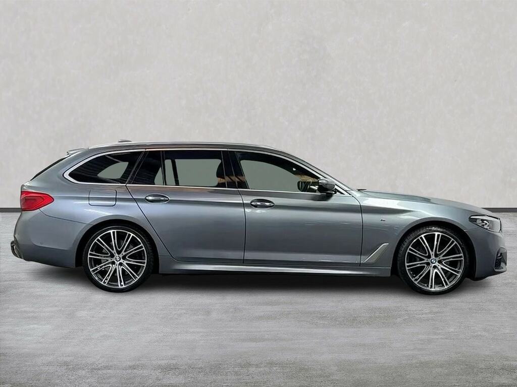 BMW 5 Series 3.0 530D M Sport Touring Xdrive Eu YJ67ZOZ Blue #3