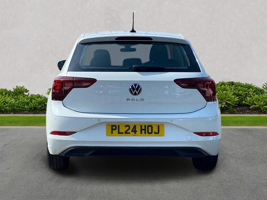 Volkswagen Polo 1.0 Tsi Life Hatchback Euro 6 S PL24HOJ White #4