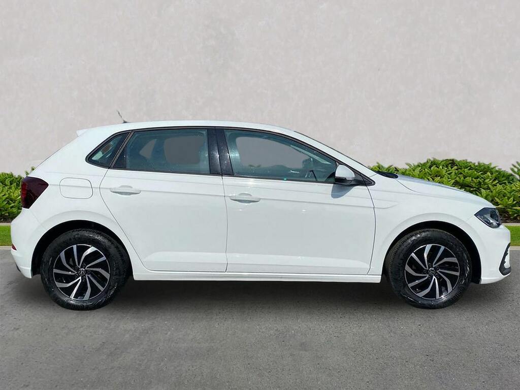 Volkswagen Polo 1.0 Tsi Life Hatchback Euro 6 S PL24HOJ White #3