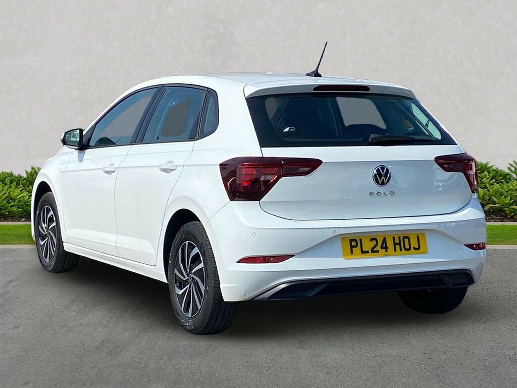 Volkswagen Polo 1.0 Tsi Life Hatchback Euro 6 S PL24HOJ White #2