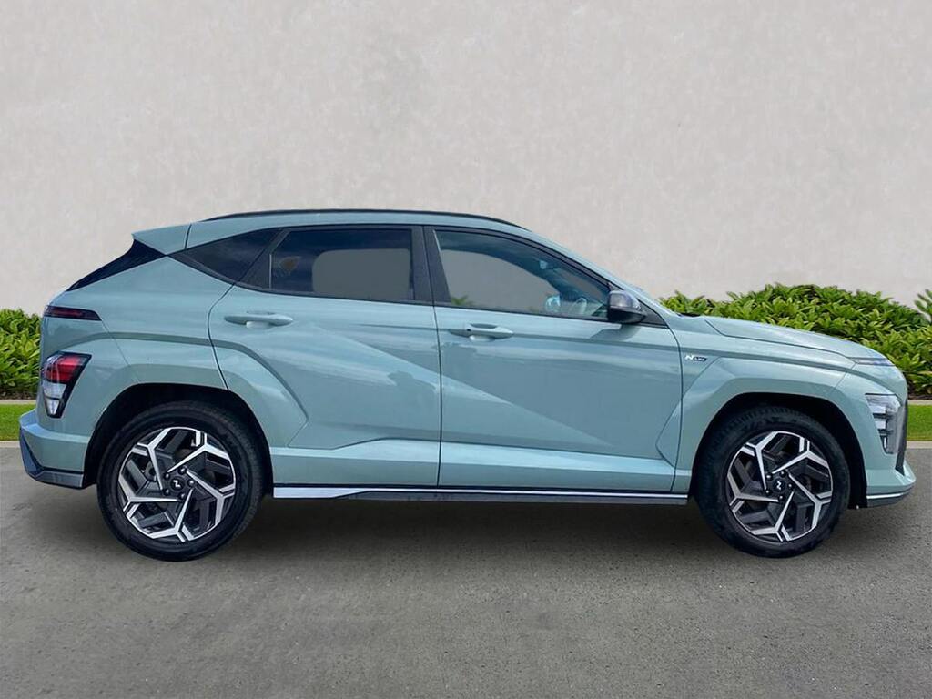 Hyundai Kona 1.0 T-gdi N Line Suv Euro 6 Ss HN73LUL Green #3