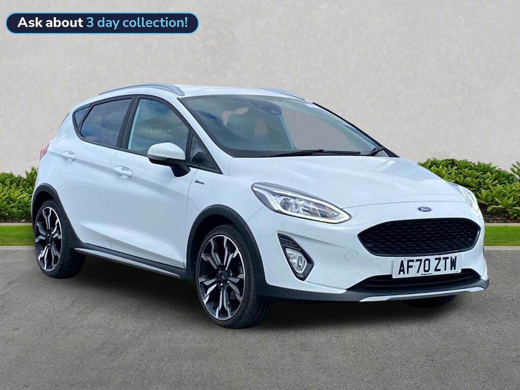 Ford Fiesta 1.0T Ecoboost Mhev Active X Edition Hatchback White