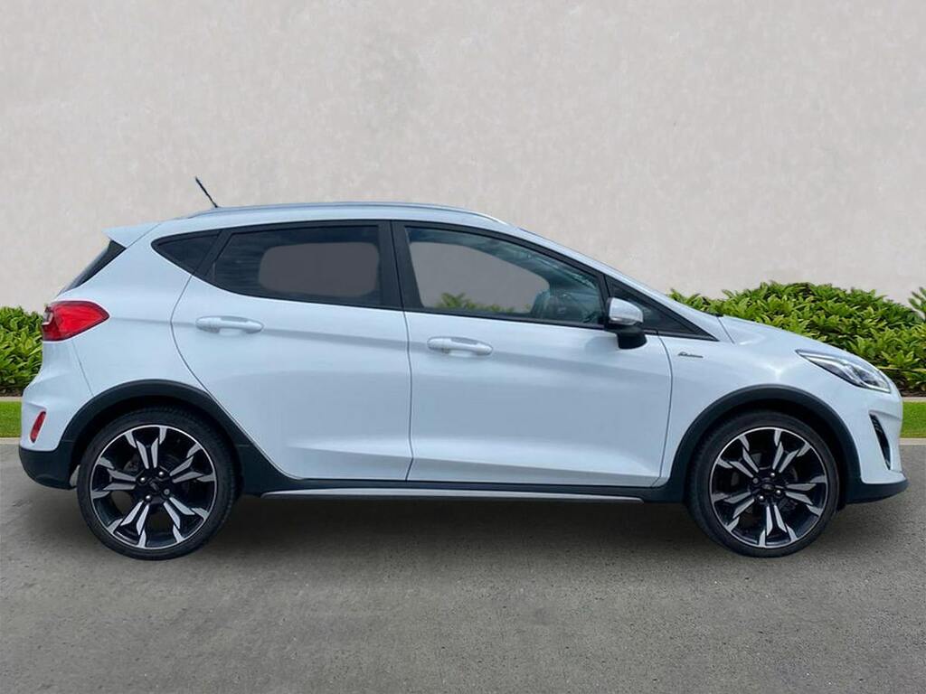 Ford Fiesta 1.0T Ecoboost Mhev Active X Edition Hatchback AF70ZTW White #3
