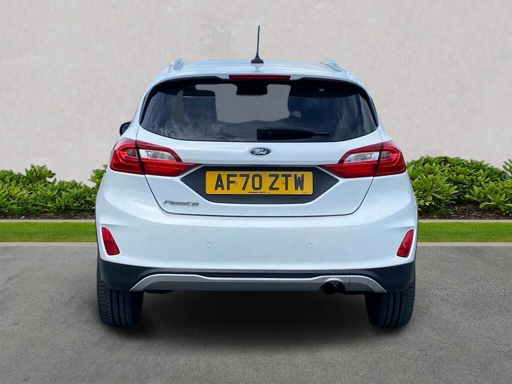 Ford Fiesta 1.0T Ecoboost Mhev Active X Edition Hatchback AF70ZTW White #4