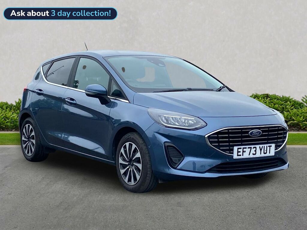 Ford Fiesta 1.0 Ecoboost Titanium EF73YUT Blue