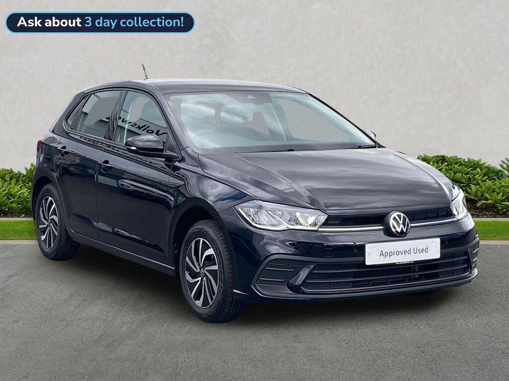 Volkswagen Polo 1.0 Tsi Life Hatchback Euro 6 S NL73ZDU Black