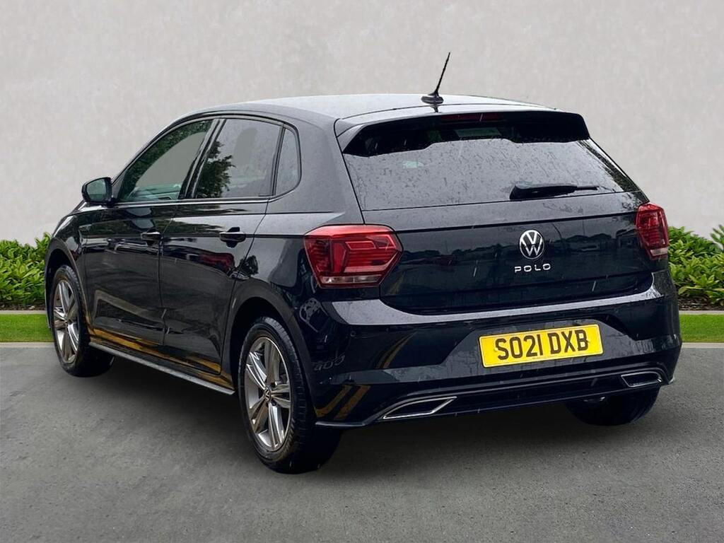 Volkswagen Polo 1.0 Tsi R-line Hatchback Dsg Euro 6 S Black