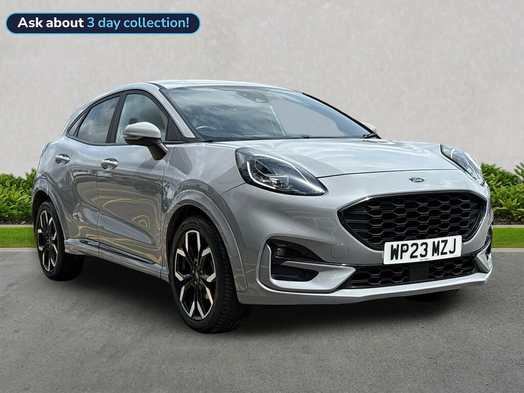 Ford Puma 1.0T Ecoboost Mhev St-line X Suv Hybrid WP23MZJ Grey