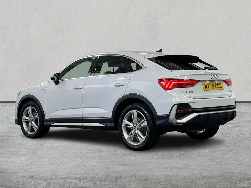 Audi Q3 2.0 Tdi 35 S Line Sportback Quat White #2