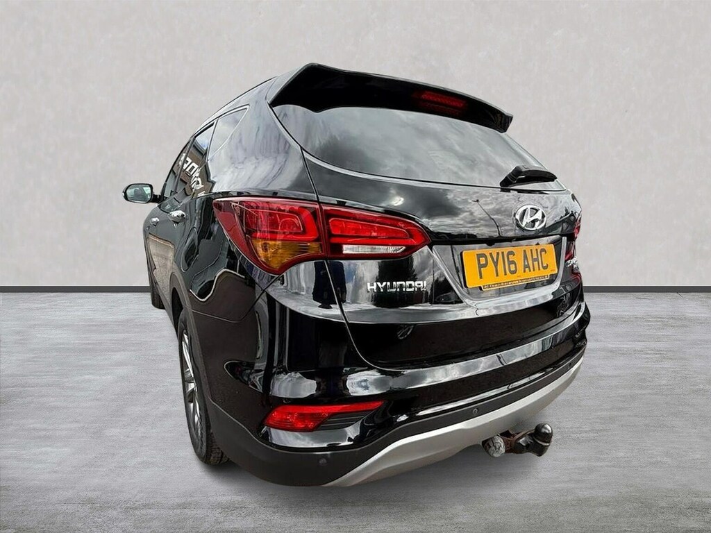 Hyundai Santa Fe 2.2 Crdi Blue Drive Premium Suv 4W Black #2