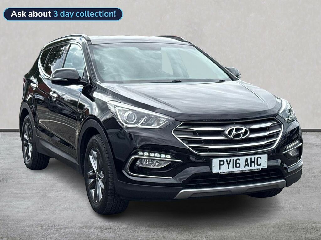 Hyundai Santa Fe 2.2 Crdi Blue Drive Premium Suv 4W Black