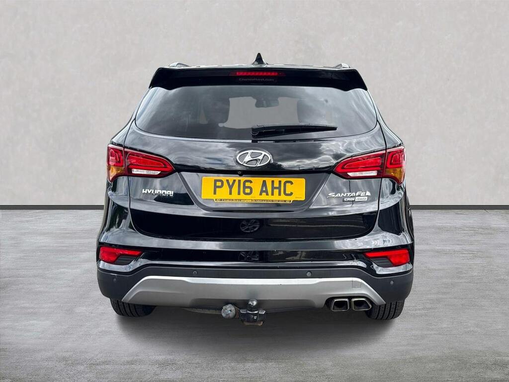 Hyundai Santa Fe 2.2 Crdi Blue Drive Premium Suv 4W Black #4