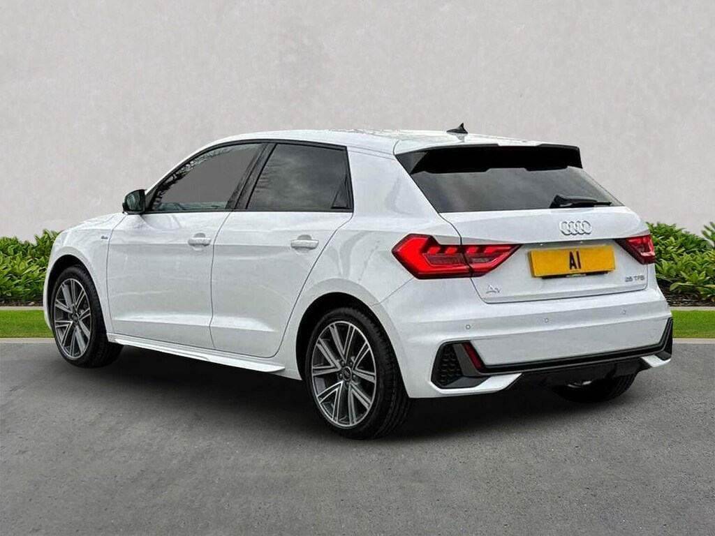 Audi A1 1.0 Tfsi 30 S Line Sportback Eur NK26YBE White #2