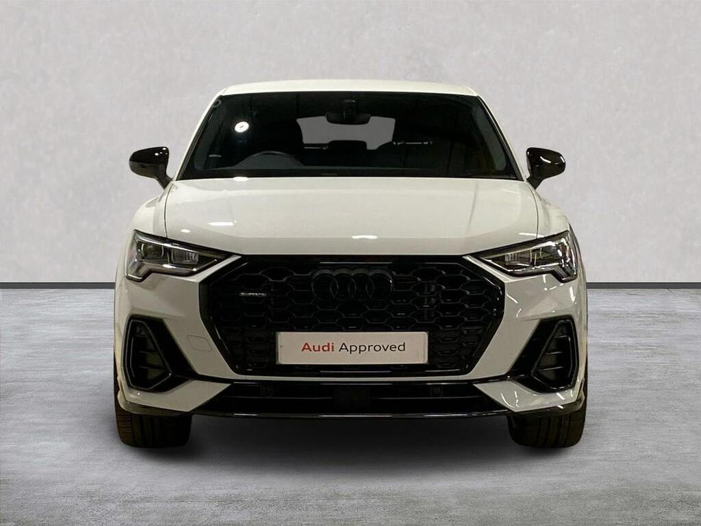 Audi Q3 2.0 Tfsi 40 Black Edition Sportback S T SM24DWA White #5