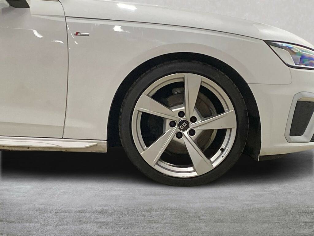 Audi A4 2.0 Tfsi 35 S Line Saloon S Tronic Euro SC73BWJ White #6