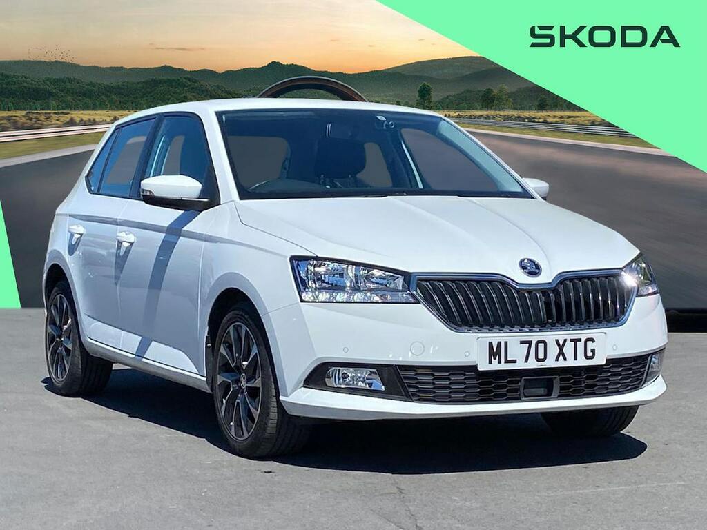 Skoda Fabia 1.0 Se Drive Hatchback Euro 6 S ML70XTG White