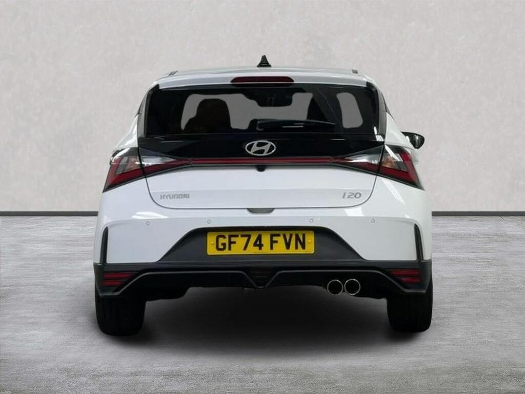 Hyundai I20 1.0 T-gdi N Line S Hatchback Eur GF74FVN White #4