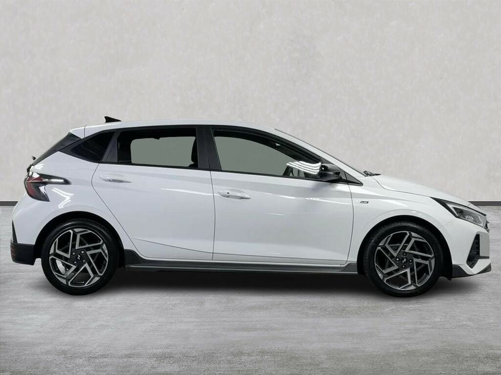 Hyundai I20 1.0 T-gdi N Line S Hatchback Eur GF74FVN White #3