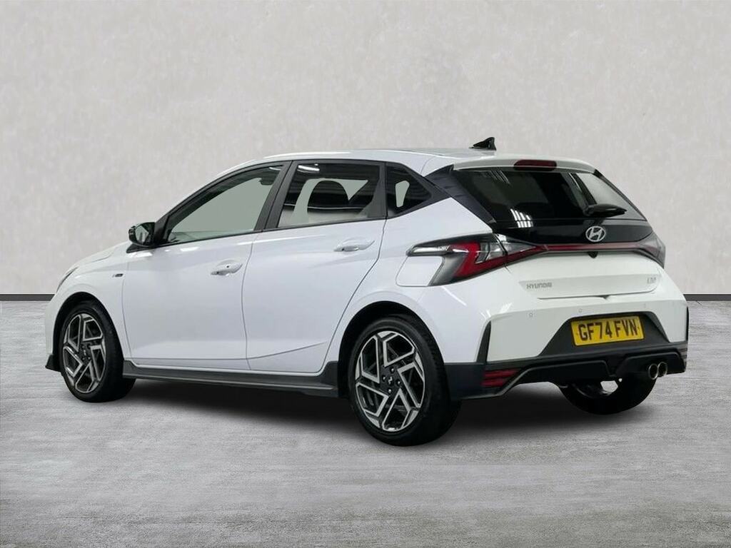 Hyundai I20 1.0 T-gdi N Line S Hatchback Eur GF74FVN White #2