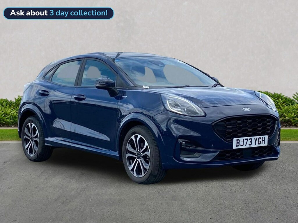 Ford Puma 1.0T Ecoboost Mhev St-line Suv Hybrid M Blue