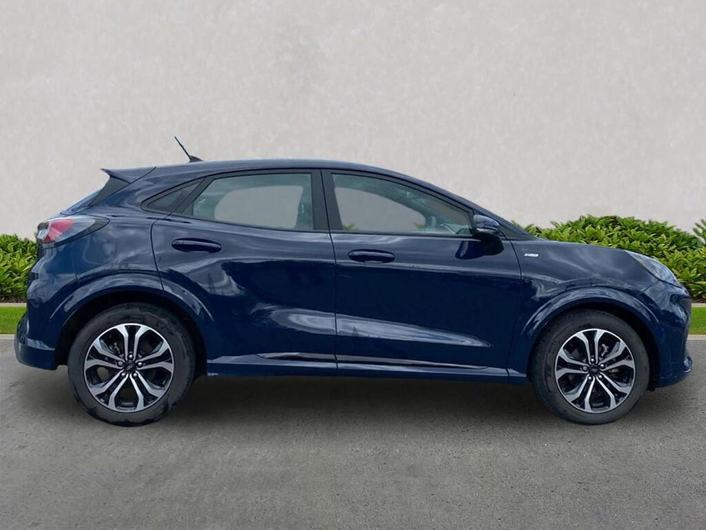 Ford Puma 1.0T Ecoboost Mhev St-line Suv Hybrid M BJ73YGH Blue #3