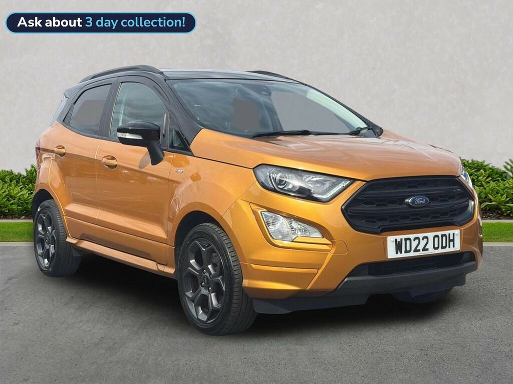 Ford Ecosport 1.0 Ecoboost 125 St-line X Pack Yellow