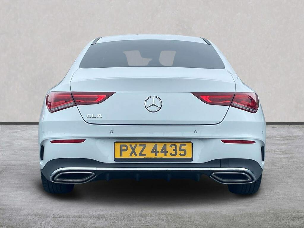 Mercedes-Benz CLA Class Cla Cla 180 Amg Line Premium Tip Saloon PXZ4435 White #4
