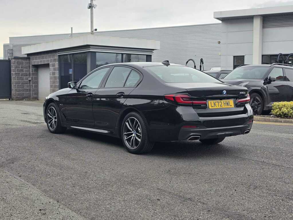 BMW 5 Series 530E M Sport Black #5