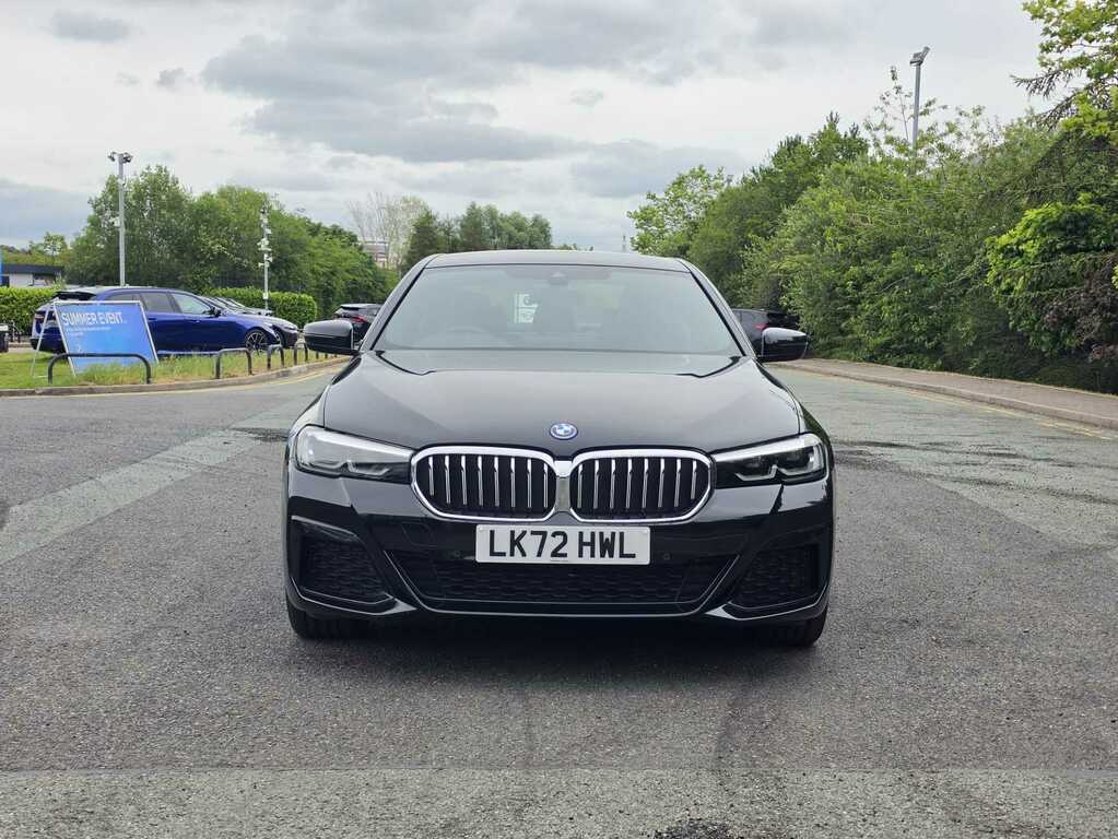 BMW 5 Series 530E M Sport Black #2