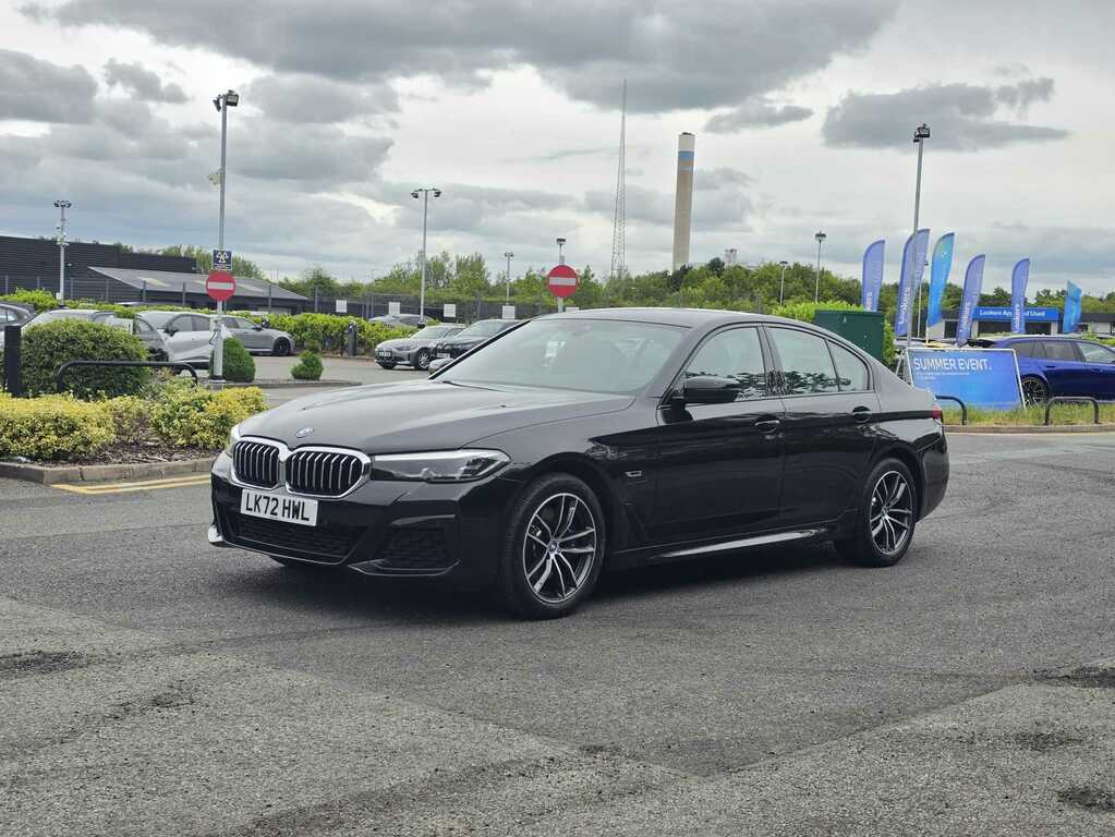 BMW 5 Series 530E M Sport Black #3