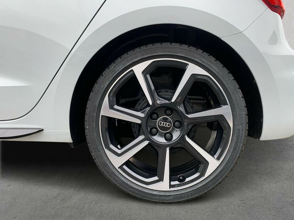 Audi A1 1.0 Tfsi 25 Black Edition Sportback S T White #6