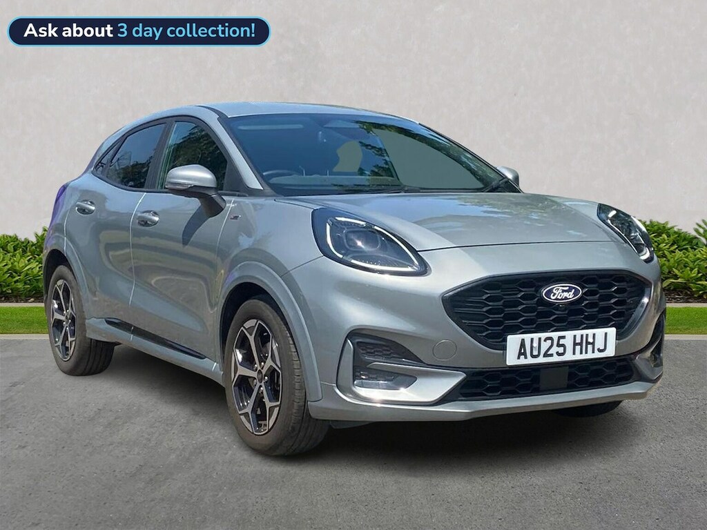 Ford Puma 1.0T Ecoboost Mhev St-line Suv Hybrid M Silver