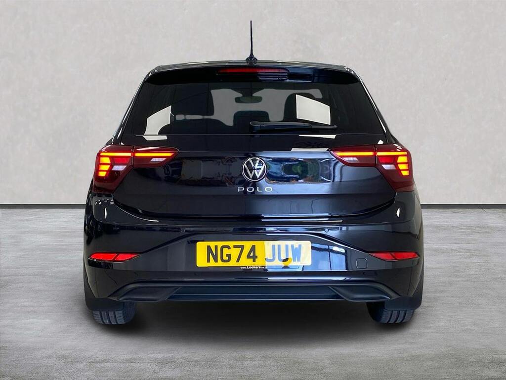 Volkswagen Polo 1.0 Tsi Match Hatchback Euro 6 NG74JUW Black #4