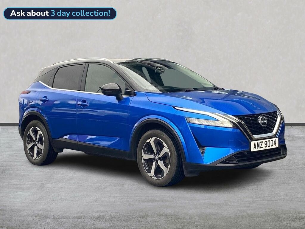Nissan Qashqai 1.3 Dig-t Mhev N-connecta Suv Hybrid Xt Blue