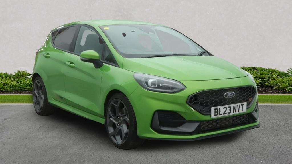Ford Fiesta 1.5T Ecoboost St-3 Hatchback Eur Green